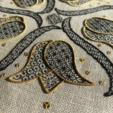 RSN Exclusive A Wheel of Blackwork Tulips by Amanda Rymel