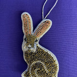 Fairytale Crystal Hare Decoration