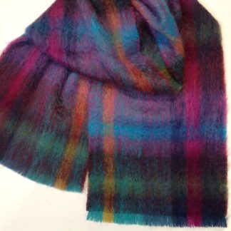 Cosy Mohair Scarf Made in Scotland