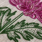 RSN A Year in Flowers: November - Chrysanthemum Embroidery Kit by Natalie Rowe