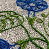 RSN A Year in Flowers: September - Morning Glory Embroidery Kit by Natalie Rowe