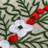 RSN A Year in Flowers: December - Holly Embroidery Kit by Natalie Rowe