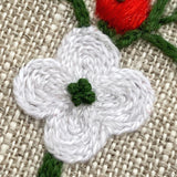 RSN A Year in Flowers: December - Holly Embroidery Kit by Natalie Rowe