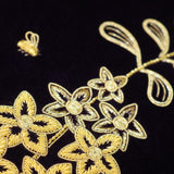 RSN Studio: Delphiniums and Bee Goldwork Kit
