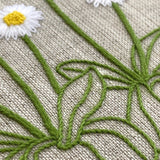 RSN A Year in Flowers:  April - Daisy Embroidery Kit by Natalie Rowe