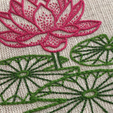RSN A Year in Flowers: July - Waterlily Embroidery Kit by Natalie Rowe