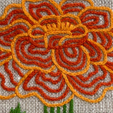 RSN A Year in Flowers: October - Marigold Embroidery Kit by Natalie Rowe