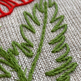 RSN A Year in Flowers: August - Poppy Embroidery Kit by Natalie Rowe