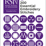 RSN Stitch Bank Book: 200 Essential Embroidery Stitches