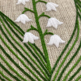 RSN A Year in Flowers: May - Lily of The Valley Embroidery Kit by Natalie Rowe
