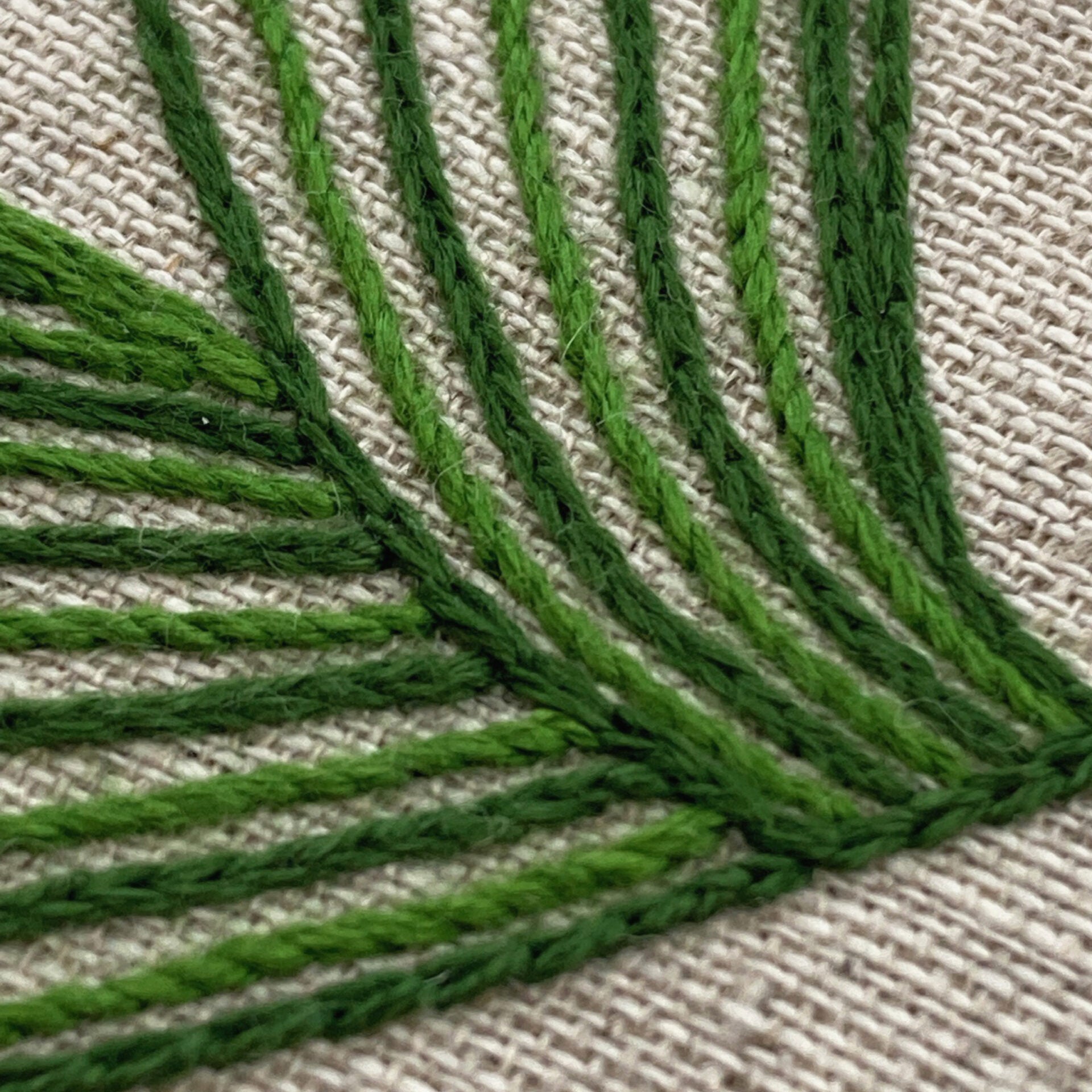 RSN A Year in Flowers: May - Lily of The Valley Embroidery Kit by Natalie Rowe