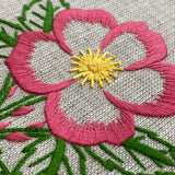 RSN A Year in Flowers: June - Rose Embroidery Kit by Natalie Rowe