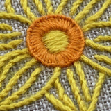 RSN A Year in Flowers:  March - Daffodil Embroidery Kit by Natalie Rowe