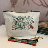 RSN Embroider Your own Pouch Featuring a May Morris Design