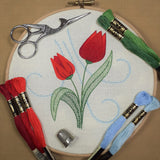 RSN Exclusive Tulip Embroidery Kit by Jessica Ingram