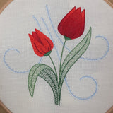 RSN Exclusive Tulip Embroidery Kit by Jessica Ingram