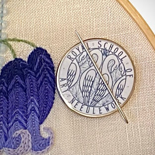 RSN Selwyn Swan Logo Enamel Magnetic Needle Minder