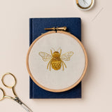 Goldwork Bee Embroidery Kit By Hattie McGill