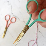 Colourful Embroidery Scissors by Chasing Threads
