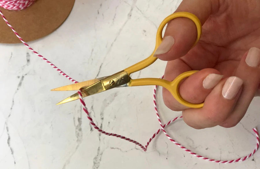 Colourful Embroidery Scissors by Chasing Threads