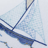 RSN Exclusive Sailing Boat Embroidery Kit by Jessica Ingram