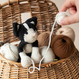 Paddy the Black and White Cat Kit by Toft
