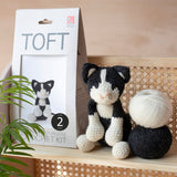 Paddy the Black and White Cat Kit by Toft