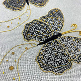 RSN Exclusive Gold and Blackwork Butterflies by Amanda Rymel