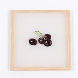 ‘Cherries’  Long & Short Stitch Silk Embroidery Kit
