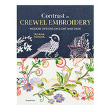 Contrast in Crewel Embroidery by Tatiana Popova