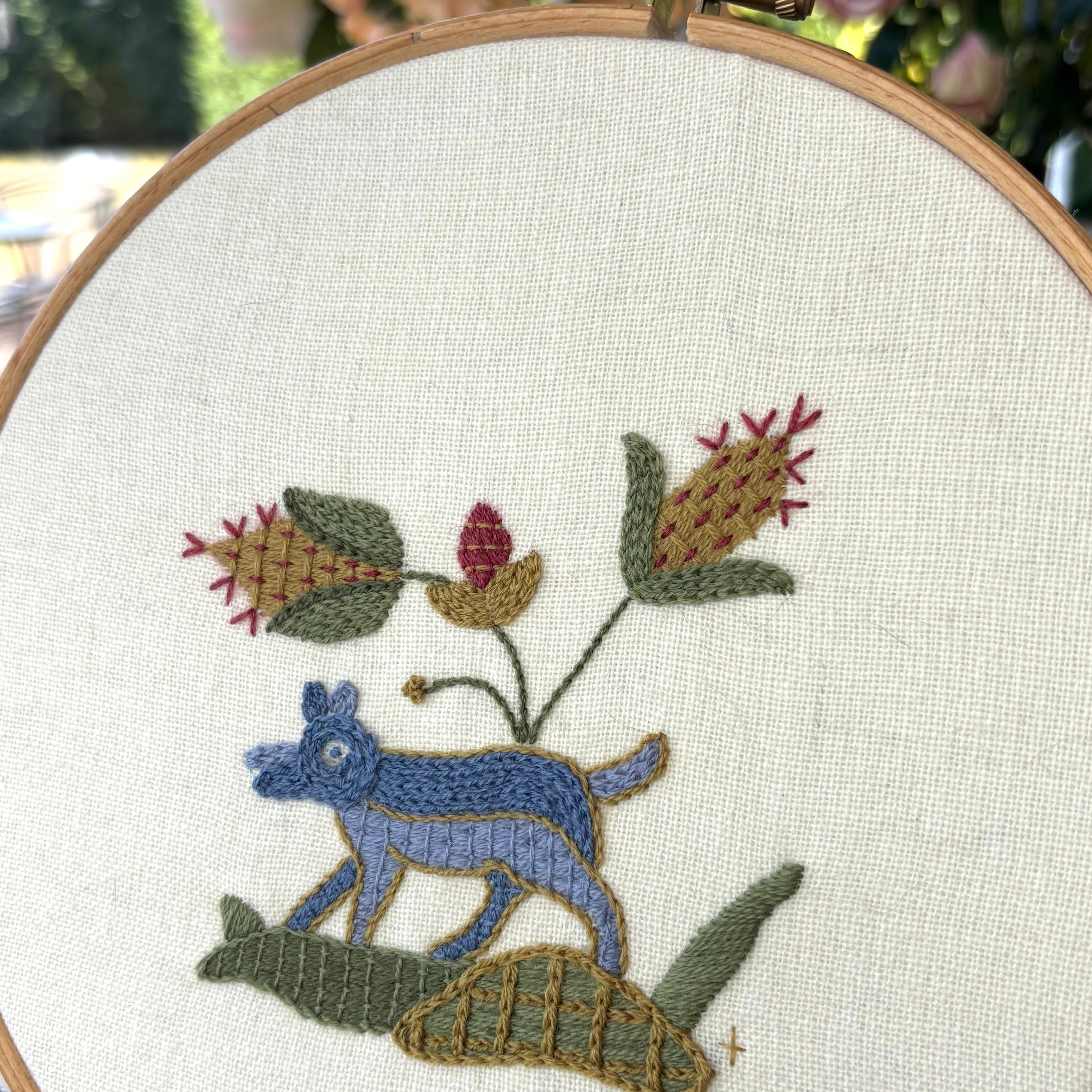 'Norman' Chien de Bayeux by Chrissie Juno Mann