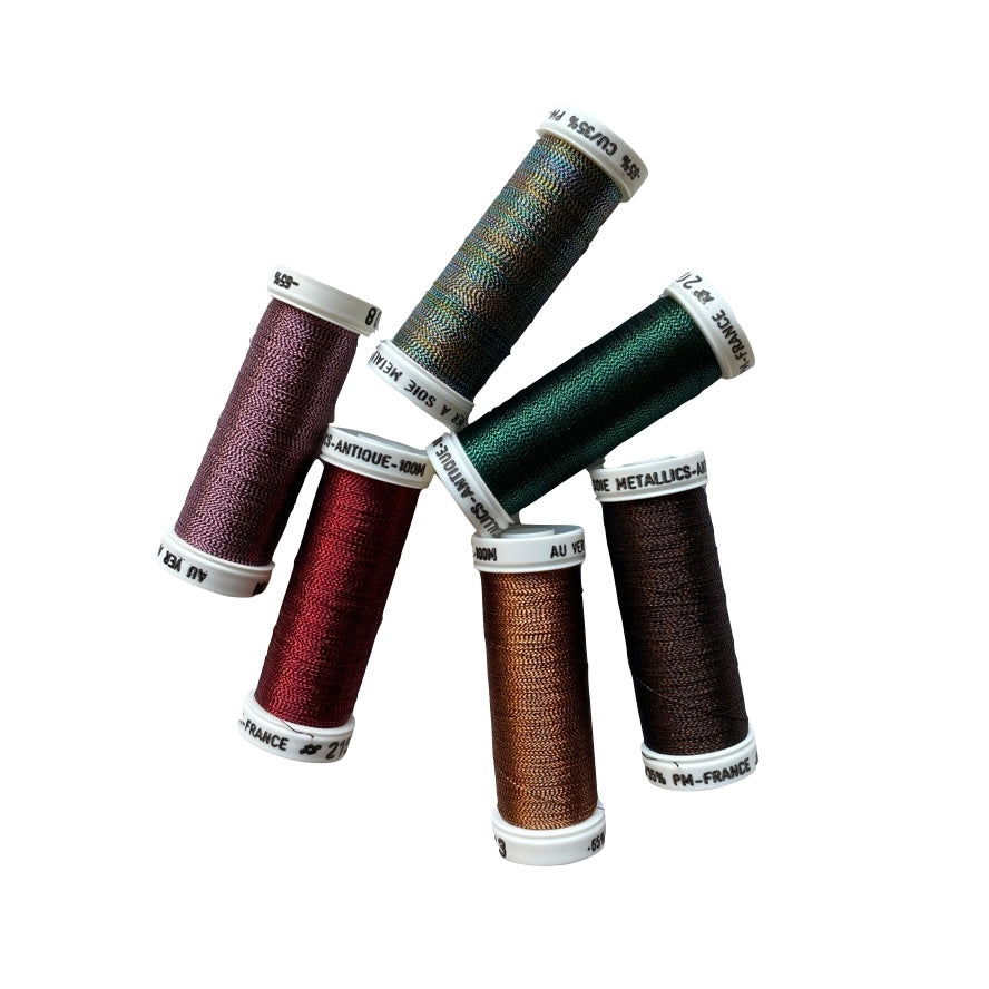 Metallic Thread Pack by Au Ver A Soie - Vintage Autumn