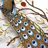 Vain Jackdaw by Walter Crane in Couture Embroidery