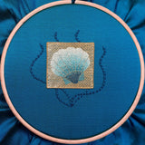 RSN Exclusive Introduction to Or Nué: 'Scallop Shell' by Jessica Ingram