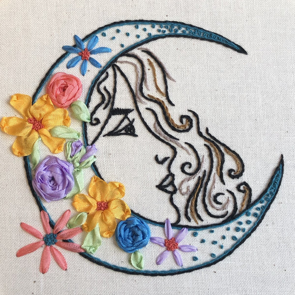 Jessica Aldred – Intro to Ribbon Embroidery- Wildwoman
