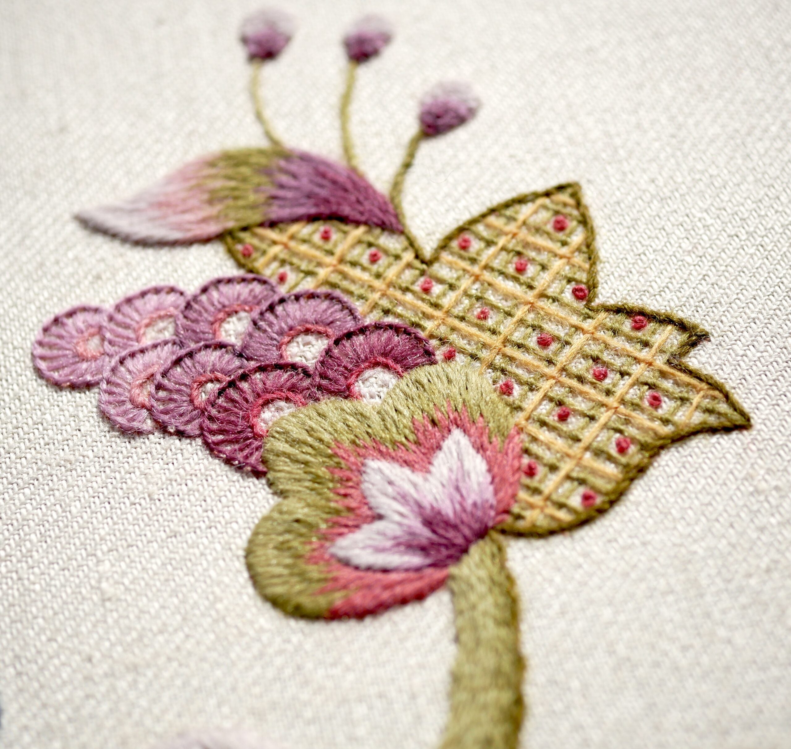 Captivating Crewelwork - Little Birds and Butterflies with Kate Barlow