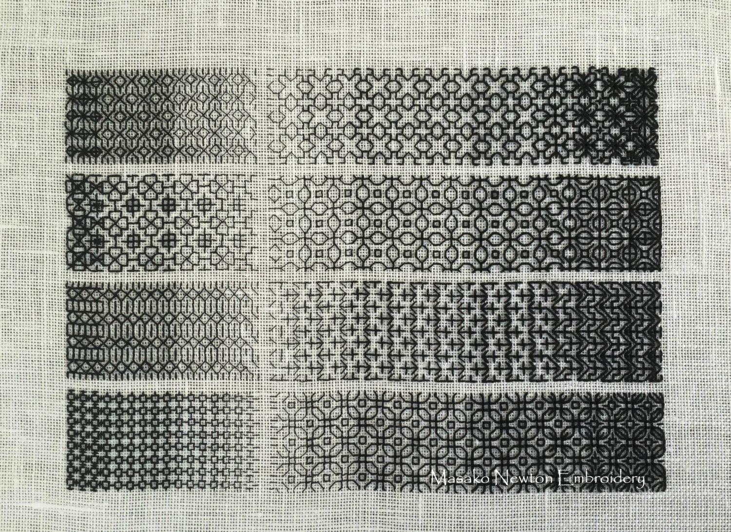 Masako Newton Blackwork Shading Kit