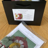 RSN Exclusive Tudor Rose Canvaswork Embroidery Kit by Masako Newton
