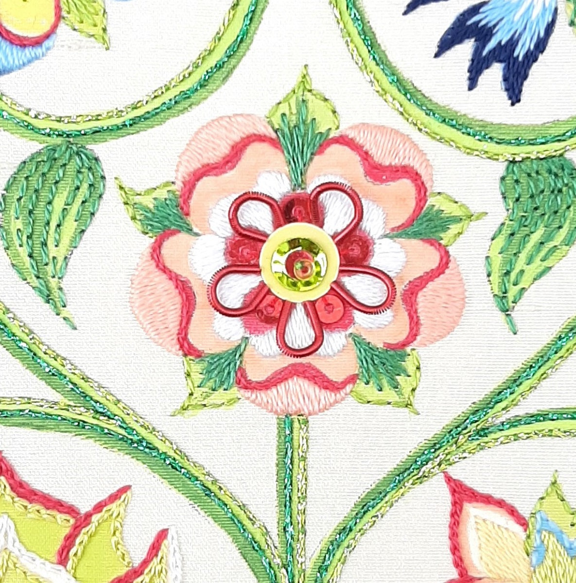 Floral embroidery