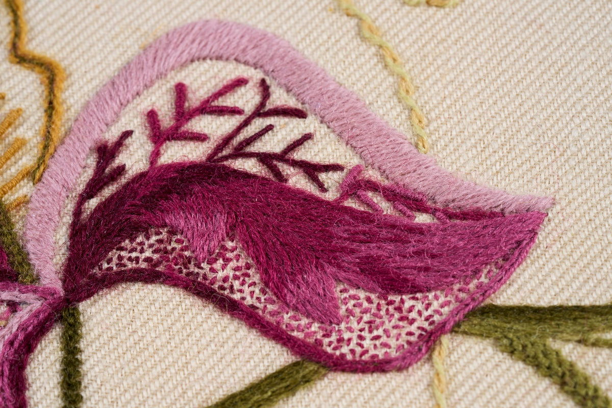 Tree of Life in Jacobean Crewelwork