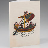 RSN Bayeux Tapestry Greeting Card - Off to Pevensey