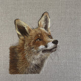 Fox Greeting Card with envelope by Sue Kim