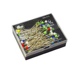 glass top pins box