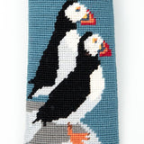 Puffins Glasses Case Embroidery Kit