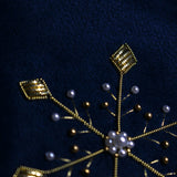 Snowflake in Goldwork Embroidery