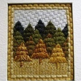 Rachel Doyle Trees in Canvas Stitches Kit
