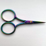 Rainbow Effect Goldwork Scissors