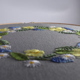 Spring Wreath Embroidery Kit by Sarah Smith