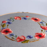 Summer Wreath Embroidery Kit by Sarah Smith
