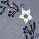 RSN Exclusive Winter Wreath Embroidery Kit by Sarah Smith